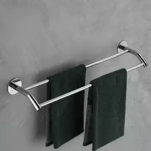 스텐 무타공 욕실 수건걸이 타올걸이-더블