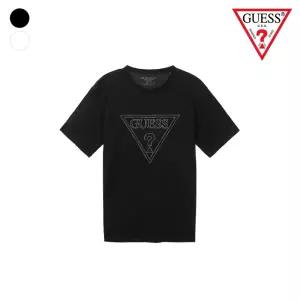 게스 GUESS 본사직영 빅 자수 반팔티 MN2K13081222487