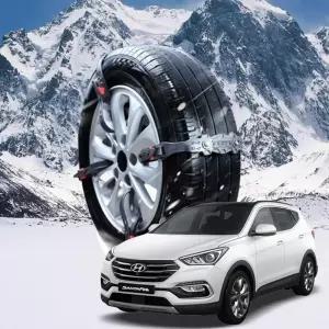 싼타페DM 시즌2 벨트형 스노우 타이어체인 미끄럼방지