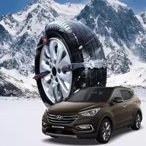 싼타페더프라임 시즌2 벨트형 스노우 타이어체인 미끄럼방지