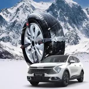 스포티지NQ5 시즌2 벨트형 스노우 타이어체인 미끄럼방지
