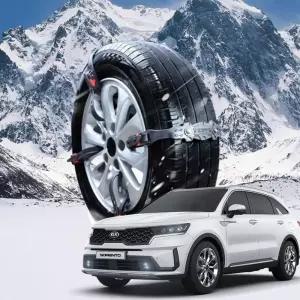 쏘렌토MQ4 시즌2 벨트형 스노우 타이어체인 미끄럼방지