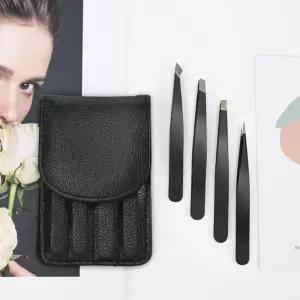 족집게 털뽑는 핀셋 4종 흰머리 미세모 족집게 인그로운헤어 속눈썹 새치 잔털