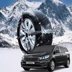 더뉴카니발 시즌2 벨트형 스노우 타이어체인 미끄럼방지