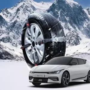 EV6 시즌2 벨트형 스노우 타이어체인 미끄럼방지