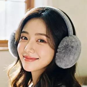 히키스 뚱카롱 방한귀마개 접이식 겨울 귀도리 여성 남성 커플 FE10