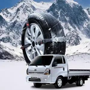 봉고3 시즌2 벨트형 스노우 타이어체인 미끄럼방지