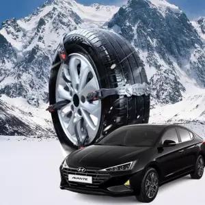 더뉴아반떼AD 시즌2 벨트형 스노우 타이어체인 미끄럼방지