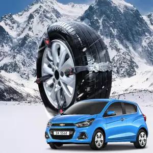 스파크 시즌2 벨트형 스노우 타이어체인 미끄럼방지