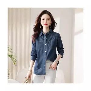 여성 매일예쁜 데님 자켓 봄가을 청남방 빈티지 셔츠 코트 인기1