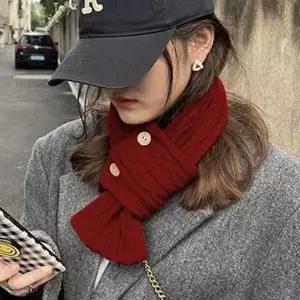 미니 꽈배기 목도리 방한 머플러 패션 남녀공용 겨울 여성 머플러