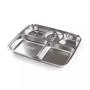 [하프클럽/브이와이]주방용품 스텐락 사각식판 스텐식기 성인식판