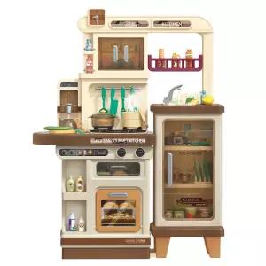 바니랜드 주방놀이 유러피안 고메 키친 브라운