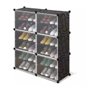 아파트현관신발장 큐브 신발장 조립식 현관 신발정리대 보관함 2열6단