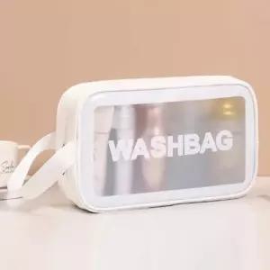 방수파우치 반투명 여행용 샤워백 여행 방수 세면도구 파우치