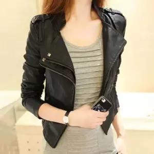 겨울자켓 라이더 자켓 슬림핏 지퍼 품조절 빈티지 가죽재킷 2개