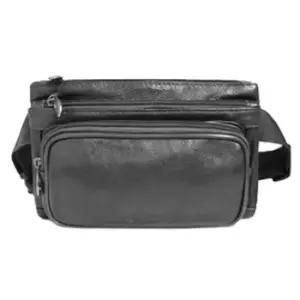 패션 여행 가죽 허리 가방 미니 힙색 블랙 크로스백 남자웨이스트백 여행용힙색