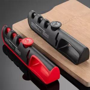 칼날 연마 가위숫돌 다용도 샤프너 조절 가능 가정 업소용 색상