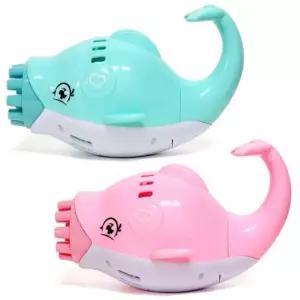 돌고래 자동 버블건 비눗방울 장난감 색상랜덤 야외 놀이 단체 선물 완구