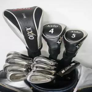 중고 젝시오 레보 드라이버 젝시오 그라파이트 아이언 조합 풀세트 캐디백