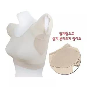 여자 얇은 통기성 좋은 겨땀 패드 매쉬 숏탑 크롭탑 땀패드 겨땀패드 데오패치