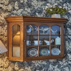 벽걸이 엔틱그릇장 선반 옛날 수납장