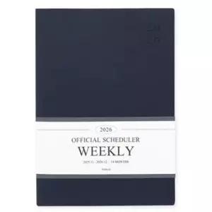 [문구] 다음 주간 다이어리 네이비 스케줄러 빅 플래너