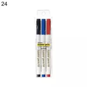 [문구] 문화연필 넥스프로 네임펜 3색세트 24개