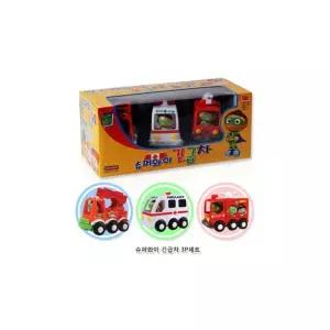 긴급차(풀백미니카3P세트) 슈퍼와이 h30