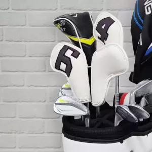 SFr 홀로그램 아이언 커버 10p 화이트 아이언헤드 골프커버