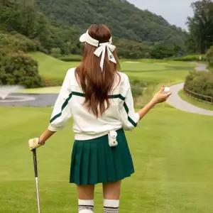 피핀 골프일상 뒷플리츠 주름 치마바지 #533841194986