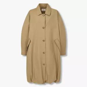 [매장정품] 스튜디오 톰보이 밑단 볼륨 트렌치코트 9106111201