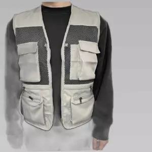 남성 기능성 망사조끼 포켓 작업조끼 낚시 배달조끼