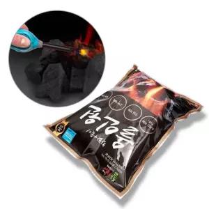 연기가 적은 화로용 참숯 착화제일체형 800g 숯 캠핑 연료