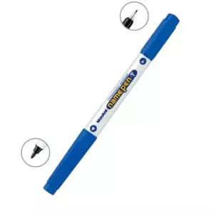 모나미 네임펜T 0.4mm 0.6mm 청 1P 깔끔한 부드러운