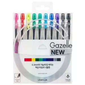 세필 탱크 볼펜 0.3mm 10색 세트 1P 다꾸 예쁜 필기구