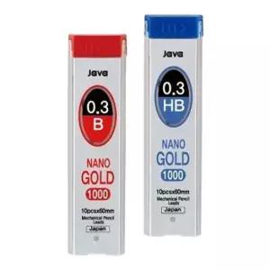 자바 골드 진한 일본 샤프심 0.3mm HB 12개 1P 필기구