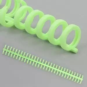 제본링 녹색 똑딱이 빠른제본 바인더링 노트 캘린더