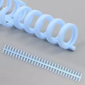 제본링 하늘색 똑딱이 빠른제본 바인더링 노트 캘린더