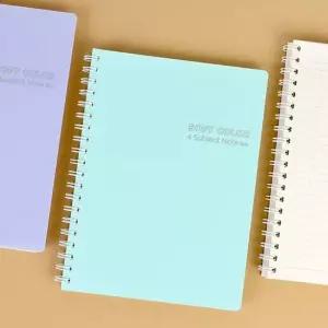 인덱스 PP 커버 유선 연습장 랜덤 2P 라인 공책 노트