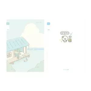 초등 3-6 노트 무제 25줄 B1(디자인랜덤 모닝글로리)