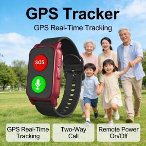 호환 심박수  체온  혈중 산소  노인 GPS 포지셔닝 손목 밴드  긴 대기  낙상 경보 스마트