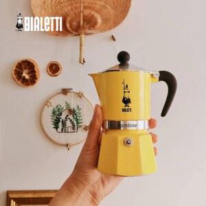 비알레티 에스프레소 메이커 4972 Cups 노란색 모카포트