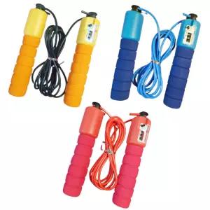 줄넘기 카운트 숫자 성인용 스폰지 손잡이 운동용 유산소 헬스 홈트레이닝