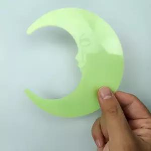 데코스티커 아이방 야광 달 별 형광 인테리어 벽지 DIY 자재 용품