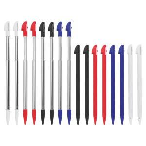 도구의 제왕 16pcs 금속 접이식 교체 스타일러스 일반 펜 터치 펜, 닌텐도 3DS XL 게임 콘솔 액세서리와 호환 (2가지 조합)