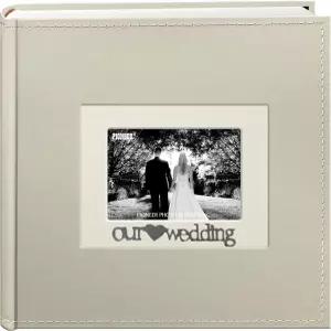 파이오니어 2업 센티멘션 4x6 사진 앨범-웨딩