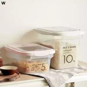 [하프클럽/브이와이]텔톤 튼튼한 씨밀렉스 쌀통 주방용품 5kg