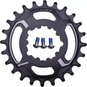 프로휠 다이렉트 마운트 자전거 체인링 24T 26T 부스트 0mm 오프셋 CNC 각인 좁은 와이드 SRAM GXP XX1 X9