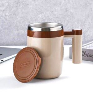 전동 쉐이크컵 커피 흔들흔들컵 usb 프로틴 물컵 레드 보충제 충전 커피컵 휴대용 흔든